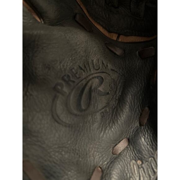 Rawlings D115PTB Premium Series 11.5" Youth Leather Baseball Softball Glove LHT - Picture 5 of 10